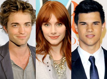Robert Pattinson, Bryce Dallas Howard, Taylor Lautner