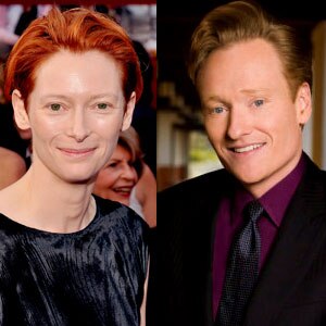 Tilda Swinton, Conan O'Brien