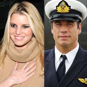Jessica Simpson, John Travolta