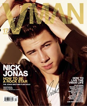 Nick Jonas, V Man Magazine