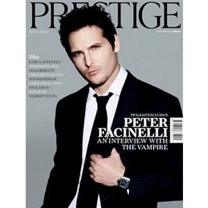 Peter Facinelli, Prestige Magazine, Cover