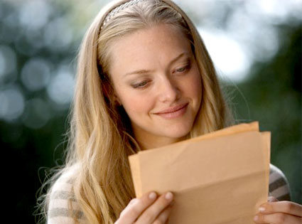 In the upcoming Dear John Amanda Seyfried's heart is in more than the 