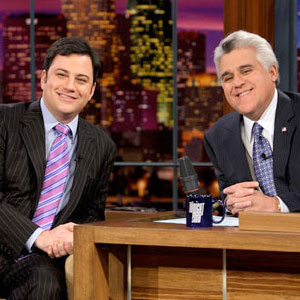Jimmy Kimmel, Jay Leno