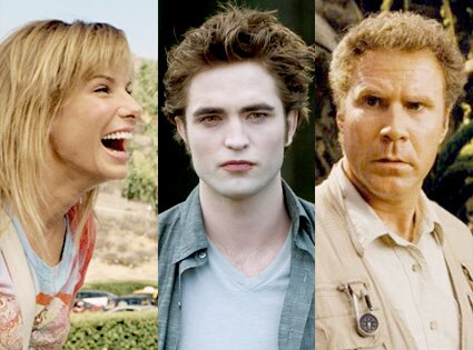 Sandra Bullock, All About Steve, Robert Pattinson, New Moon, Will Ferrell, Land of the Lost