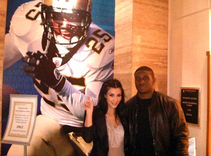 Kim Kardashian, Reggie Bush, Twitter