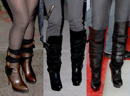 Mariah Carey, Carrie Underwood, Jennifer Love Hewitt, Boots