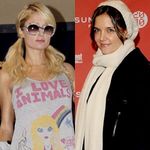 Paris Hilton, Katie Holmes