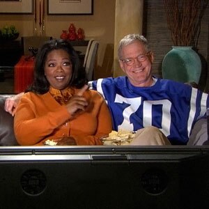 Oprah Winfrey, David Letterman
