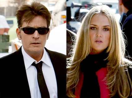 charlie sheen. Charlie Sheen, Brooke Mueller