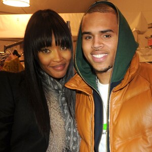 Naomi Campbell, Chris Brown