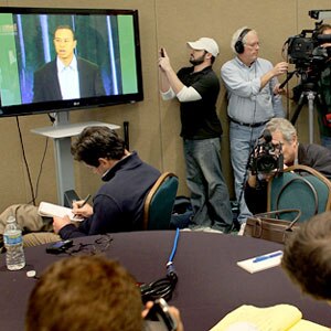 Tiger Woods, Reporters