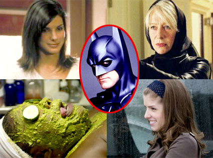 Sandra Bullock, Gun Shy, Helen Mirren, Shadowboxer, Mo'Nique, Phat
 Girlz, Anna Kendrick, Twilight, George Clooney, Batman and Robin