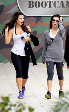 Kourtney Kardashian, Kim Kardashian