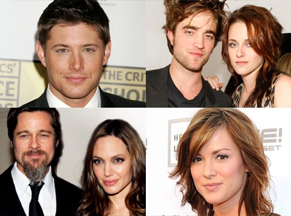 Jensen Ackles Robert Pattinson Kristen Stewart Brad Pitt Angelina Jolie 