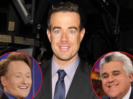 Carson Daly, Conan O'Brien, Jay Leno