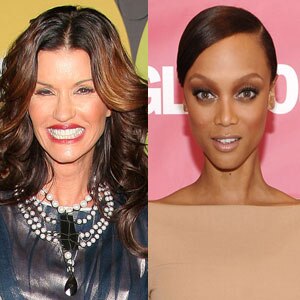 Janice Dickinson, Tyra Banks