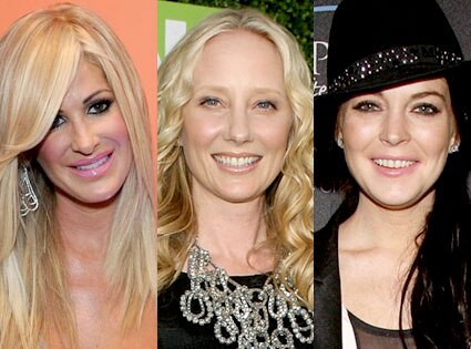 Kim Zolciak, Anne Heche, Lindsay Lohan