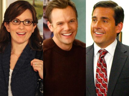 Tina Fey, 30 Rock, Joel McHale, Community, Steve Carell,The Office