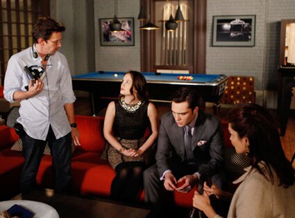 Gossip Girl, Andrew McCarthy, Leighton Meester, Ed Westwick, Laura Herring