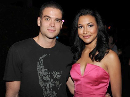 naya rivera bikini. Mark Salling, Naya Rivera