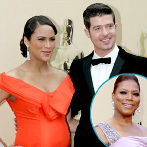 Robin Thicke, Paula Patton, Queen Latifah