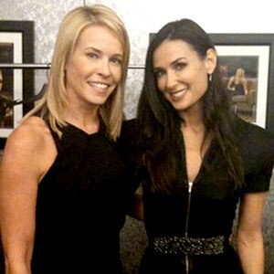 Demi Moore, Twitter, Chelsea Handler