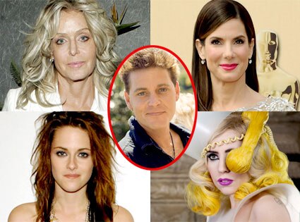 Farrah Fawcett, Sandra Bullock, Kristen Stewart, Lady Gaga, Corey Haim