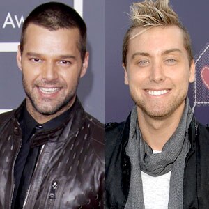 Ricky Martin, Lance Bass