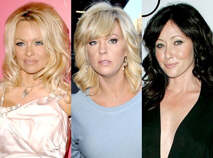 Pamela Anderson, Kate Gosselin, Shannen Doherty