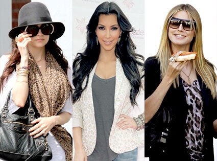 Nicole Richie, Kim Kardashian, Heidi Klum
