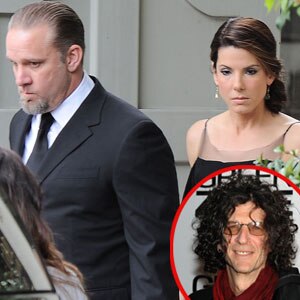 Jesse James, Sandra Bullock, Howard Stern