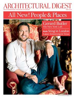 Gerard Butler, Architectural Digest