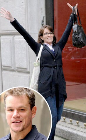 Tina Fey, Matt Damon