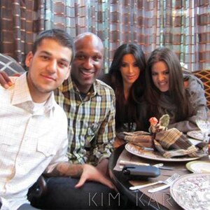 Kim Kardashian, Khloe Kardashian Odom, Robert Kardashian, Lamar Odom