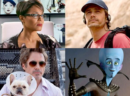 For Colored Girls, 127 Hours, Due Date, Megamind