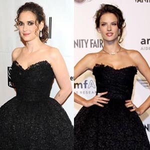 Winona Ryder, Alessandra Ambrosio