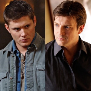 Jensen Ackles, Supernatural, Nathan Fillion, Castle