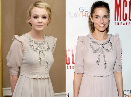 Carey Mulligan, Amanda Peet