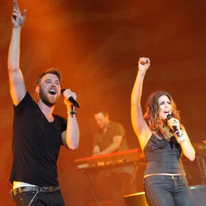  Charles Kelley, Hillary Scott, Dave Haywood, Lady Antebellum, Kris Allen