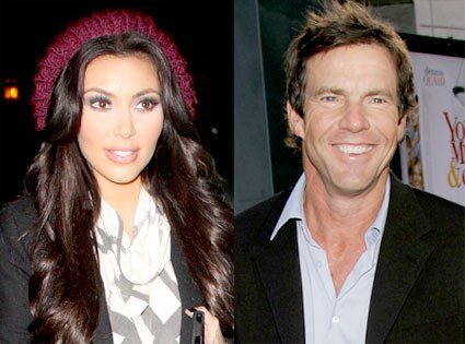 Kim Kardashian, Dennis Quaid