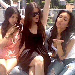 Kim Kardashian, Kourtney Kardashian, Khloe Kardashian Odom