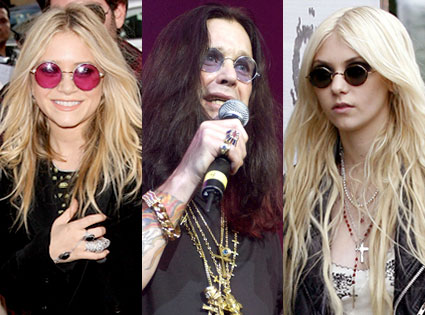 Mary- Kate Olsen, Ozzy Osbourne, Taylor Momsen