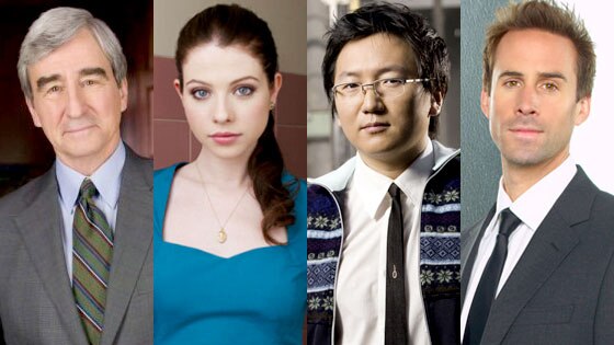Sam Waterston, Law and Order, Michelle Trachtenberg, Mercy, Masi Oka, Heroes, Joseph Fiennes, FlashForward