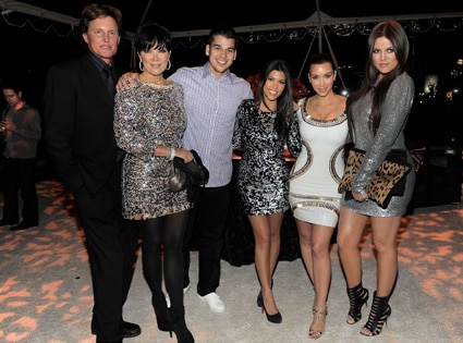 Bruce Jenner Kris Jenner Robert Kardashian Kourtney Kardashian