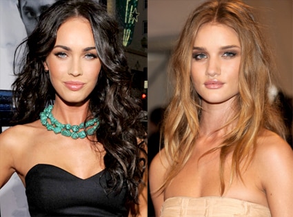 rosie huntington whiteley transformers 3. Megan Fox, Rosie Huntington-