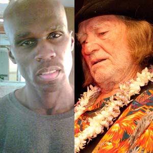 50 cent, Willie Nelson