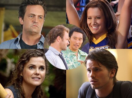 Jason Ritter, The Event, Keri Russell, Running Wilde, Matthew Perry, Mr. Sunshine, Daniel Dae Kim, Hawaii Five-0, Ashley Tisdale, CW's Hellcats