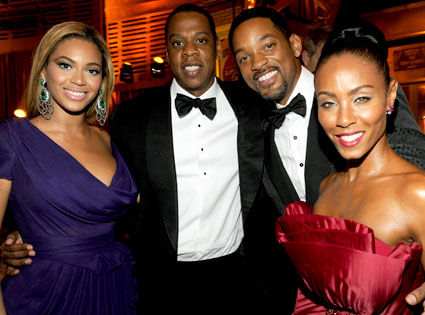 Beyonce, Jay-Z, Will Smith, Jada Pinkett Smith