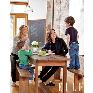 Sheryl Crow, Wyatt, Mariska Hargitay, August, Elle Magazine