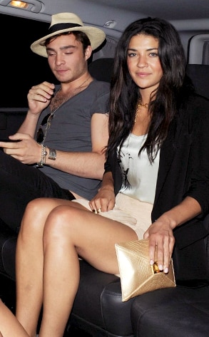 Ed Westwick Jessica Szohr INFphotocom If there's one thing young H'wood